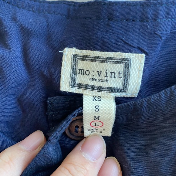 mo:vint Button Down Tank Top - Picture 2 of 3